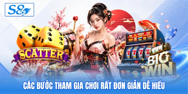 Các bước tham gia chơi rất đơn giản dễ hiểu Các bước tham gia chơi rất đơn giản dễ hiểu