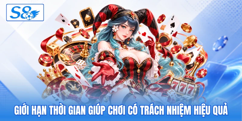 Giới hạn thời gian giúp chơi có trách nhiệm hiệu quả Giới hạn thời gian giúp chơi có trách nhiệm hiệu quả