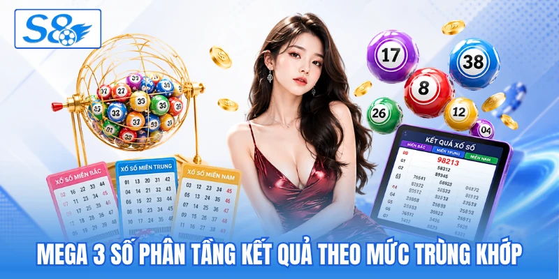 Mega 3 số phân tầng kết quả theo mức trùng khớp Mega 3 số phân tầng kết quả theo mức trùng khớp