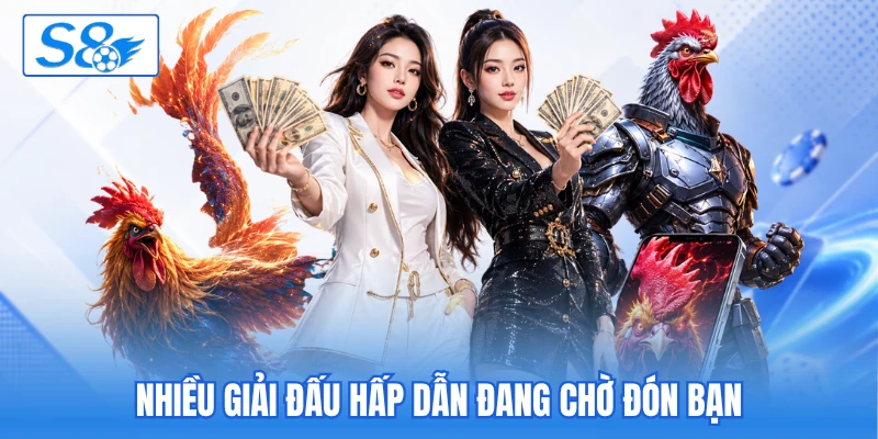 Nhiều giải đấu hấp dẫn đang chờ đón bạn Nhiều giải đấu hấp dẫn đang chờ đón bạn